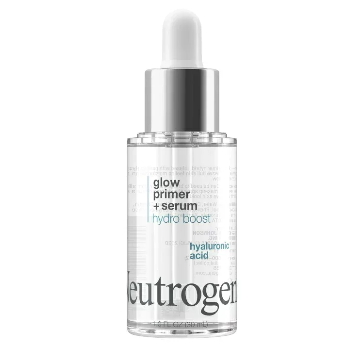 ニュートロジーナ ハイドロブースト グロウブースタープライマー&セラム 30mL Neutrogena Hydro Boost Glow Booster Primer & Serum, 1.0 fl. oz 【お取り寄せ商品】