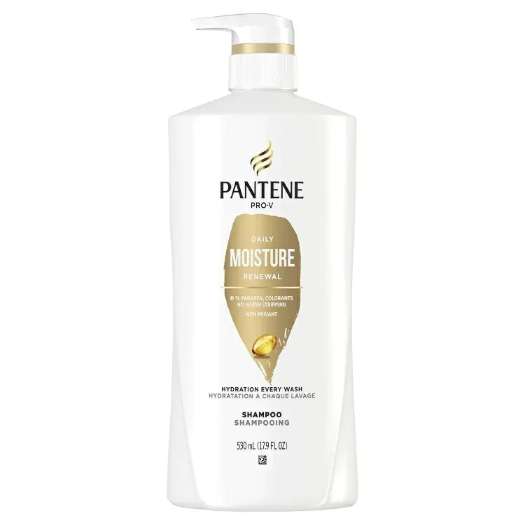 パンテーン プロブイ デイリーモイスチャーリニューアル シャンプー 全髪質対応 530mL Pantene Pro-V Daily Moisture Renewal Shampoo, All Hair Types, 17.9 fl oz 【お取り寄せ商品】