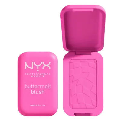 NYX プロフェッショナルメイクアップ バターメルト パウダーブラッシュ マイバッタハーフ NYX Professional Makeup Buttermelt Powder Blush, My Butta Half 【お取り寄せ商品】