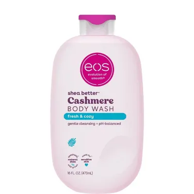 イオス シア ベター カシミア ボディウォッシュ フレッシュ&コージー 473ml eos Shea Better Cashmere Body Wash Fresh & Cozy Creamy Gel Formula 16 oz 【お取り寄せ商品】【合わせて買いたい】