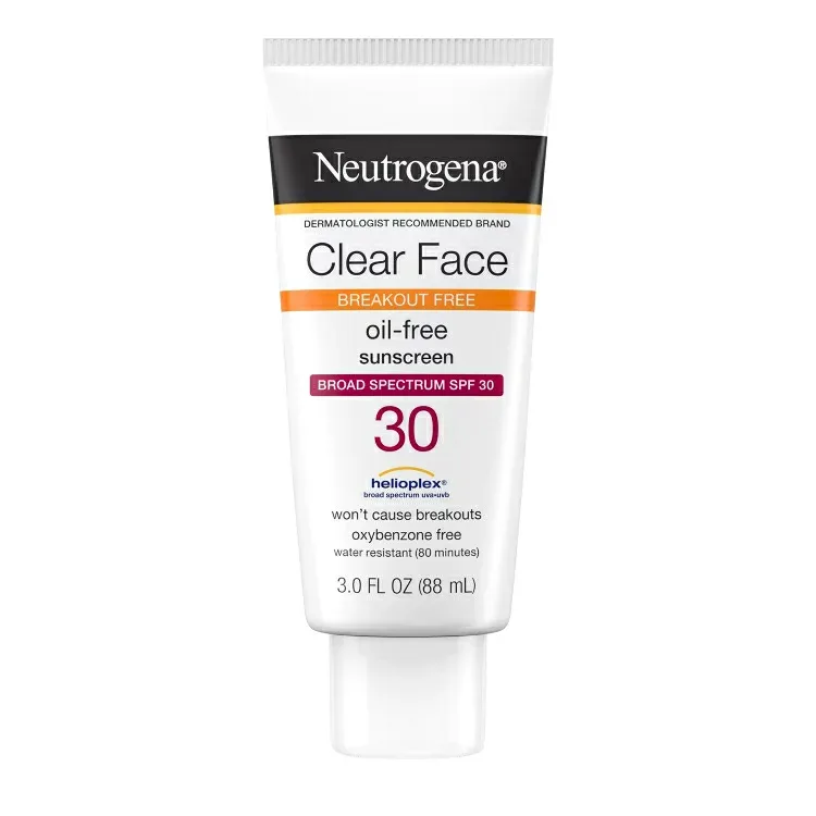 ニュートロジーナ クリアフェイス 日焼け止めローション SPF30 脂性肌用 88mL Neutrogena SPF 30 Clear Face Sunscreen for Oily Skin, 3 fl. oz 【お取り寄せ商品】