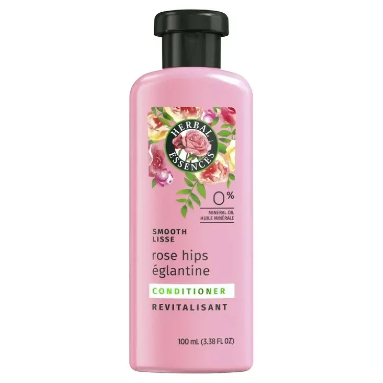 ハーバルエッセンス ローズヒップ スムース コンディショナー トラベルサイズ 約100mL Herbal Essences Rose Hips Smooth Conditioner, Travel Size, 3.38 fl oz 【お取り寄せ商品】