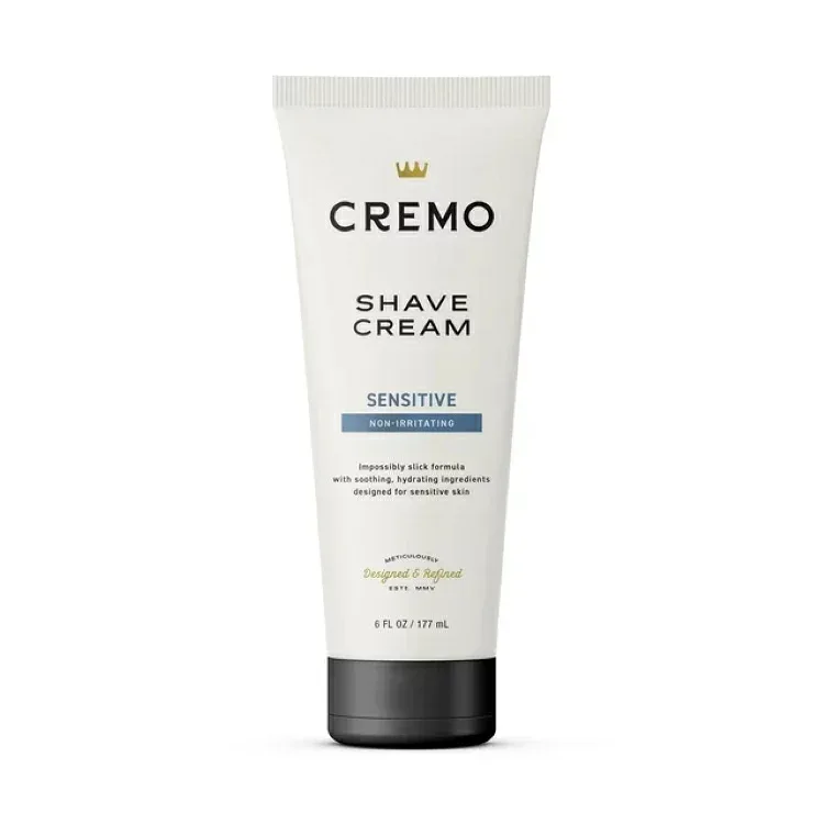クレモ メンズ 濃縮シェーブクリーム 敏感肌用 無香料 180mL Cremo Sensitive Skin Concentrated Shave Cream, Unscented, 6 fl oz 【お取り寄せ商品】