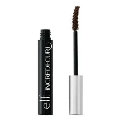 エルフ インクレディカール カーリング&ボリューマイジング マスカラ ブラウン 約9g e.l.f. Incredi-Curl Curling & Volumizing Mascara, Brown, 0.32oz 【お取り寄せ商品】