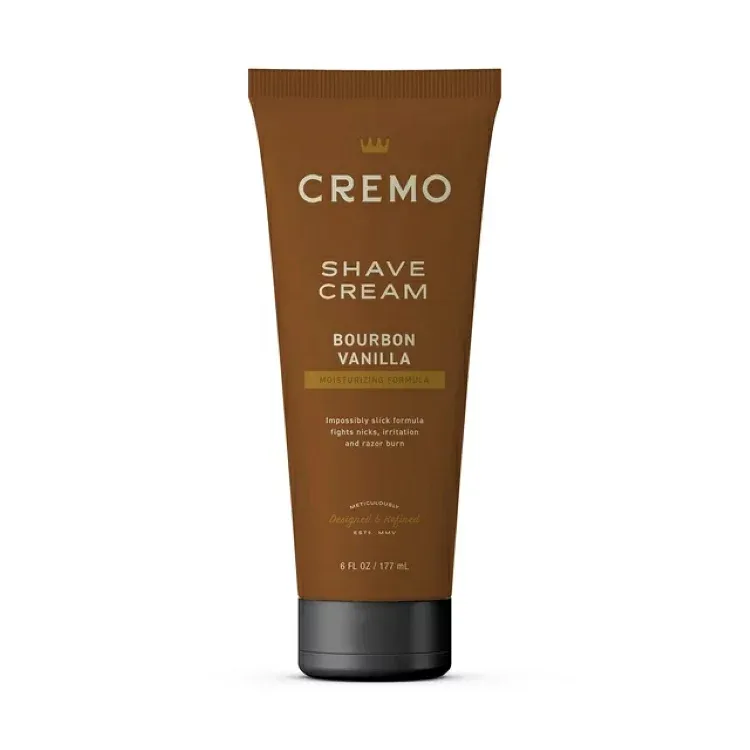 クレモ メンズ 濃縮シェーブクリーム バーボンバニラ 180mL Cremo Concentrated Men's Shave Cream, Bourbon Vanilla Scent, 6 fl oz 【お取り寄せ商品】
