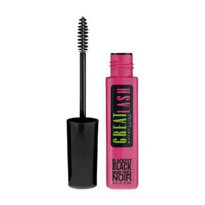 メイベリン グレートラッシュ マスカラ ブラックエストブラック 約13mL Maybelline Great Lash Washable Mascara, Blackest Black, 0.43 fl. oz. 【お取り寄せ商品】