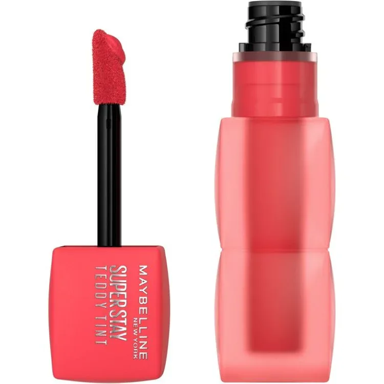 メイベリン スーパー ステイ テディティント マット リップティント ジュライフォーエバー 約5mL Maybelline Super Stay Teddy Tint, Long Lasting Matte Lip Stain, July Forever, 0.17 fl oz 【お取り寄せ商品】