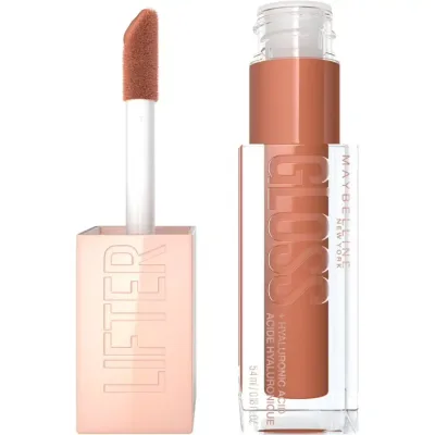 メイベリン リフターグロス ハニード リップグロス トフィー 約5mL Maybelline Lifter Gloss Lifter Gloss Honeyd Lip Gloss, Toffee, 0.18 fl oz 【お取り寄せ商品】