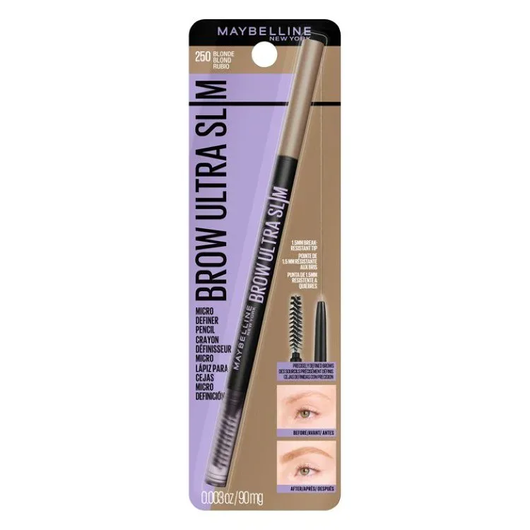 メイベリン エクスプレスブロウ ウルトラスリム ペンシルアイブロウ ブロンド Maybelline Express Brow Ultra Slim Pencil Eyebrow Makeup, Blonde 【お取り寄せ商品】