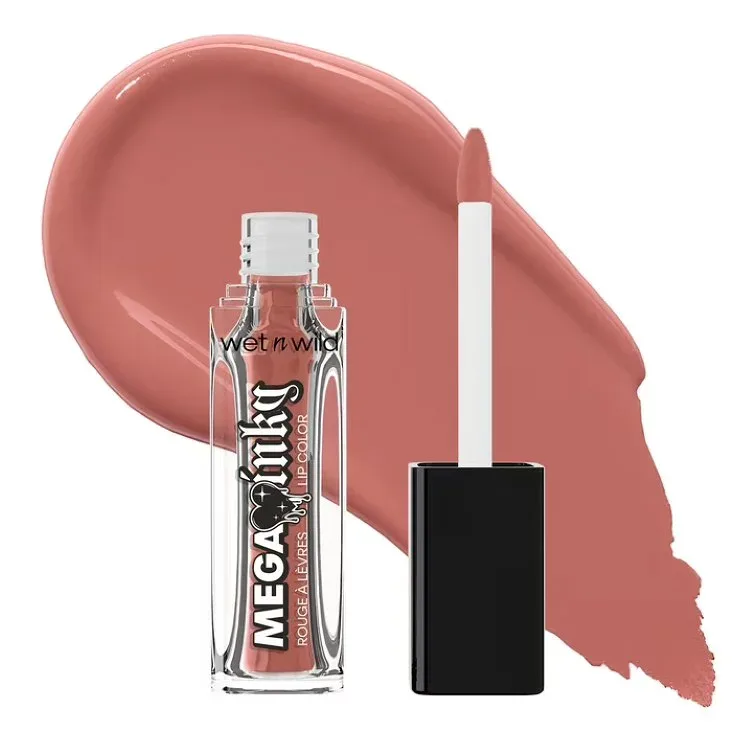 ウェットアンドワイルド メガインキー リップカラー ベアインテンションズ 約6.5ml Wet n Wild Mega Inky Lip Color Bare Intentions 0.22 fl oz 【お取り寄せ商品】