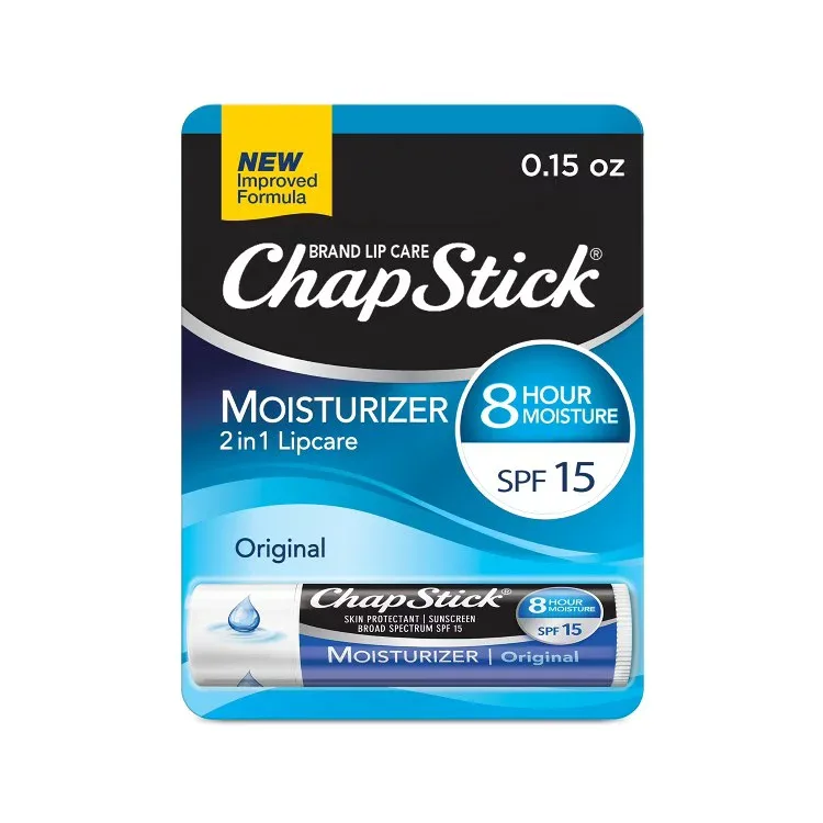 チャップスティック モイスチャライザー オリジナル リップバーム ChapStick Moisturizer Original Lip Balm Tube, 0.15 oz 【お取り寄せ商品】
