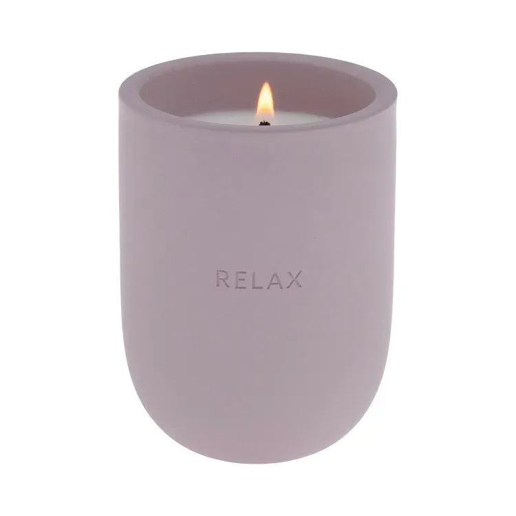 オールスウェル アロマキャンドル ラベンダー ジャスミン カモミール 約283g Allswell Relax Scented Lavender, Jasmine & Chamomile Ceramic Jar Candle, 10 oz 【お取り寄せ商品】