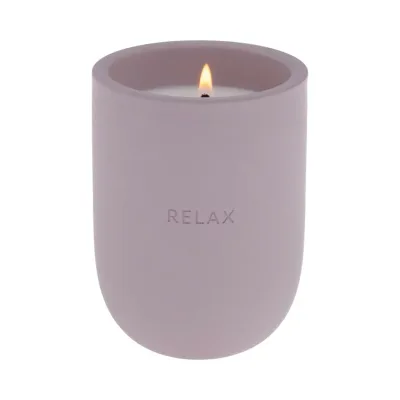 オールスウェル アロマキャンドル ラベンダー ジャスミン カモミール 約283g Allswell Relax Scented Lavender, Jasmine & Chamomile Ceramic Jar Candle, 10 oz 【お取り寄せ商品】