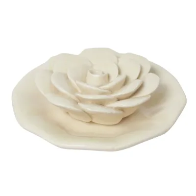 【ウォルマートPB】ベターホームズ&ガーデンズ セラミックフラワー インセンスバーナー Better Homes & Gardens Ceramic Flower Incense Burner 【お取り寄せ商品】