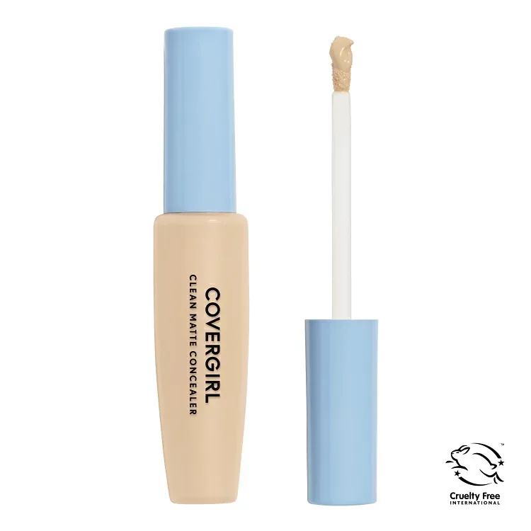カバーガール クリーンマット コンシーラー 210 ライト/ミディアム 約9.1g COVERGIRL Clean Matte Concealer, 210 Light/Medium, 0.32 oz, Full Coverage Concealer 【お取り寄せ商品】