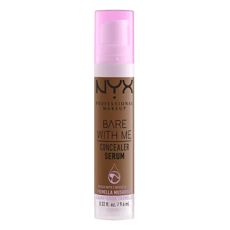 ニックス プロフェッショナル メイクアップ ベアウィズミー コンシーラーセラム モカ NYX Professional Makeup Bare With Me Concealer Serum, Mocha, 0.32 fl oz 【お取り寄せ商品】