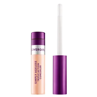 カバーガール シンプリーエイジレス トリプルアクション コンシーラー 305 アイボリー 約7.1mL COVERGIRL Simply Ageless Triple Action Concealer, 305 Ivory, 0.24 fl oz 【お取り寄せ商品】