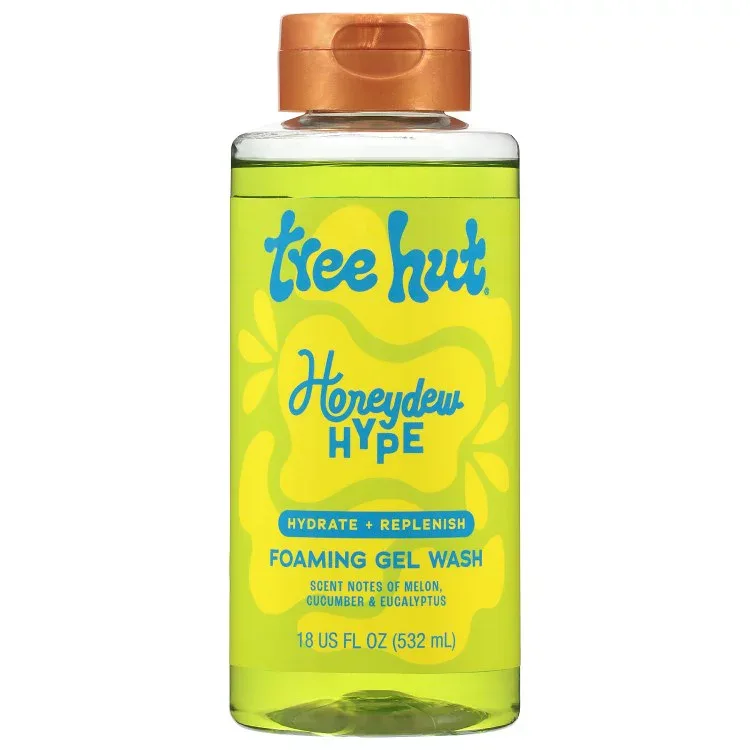 ツリーハット ハニーデューハイプ フォーミングジェル ボディウォッシュ 約532mL Tree Hut Honeydew Hype Foaming Gel Body Wash, 18 fl oz 【お取り寄せ商品】