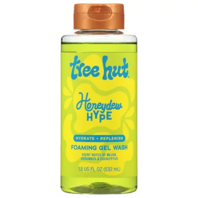 ツリーハット ハニーデューハイプ フォーミングジェル ボディウォッシュ 約532mL Tree Hut Honeydew Hype Foaming Gel Body Wash, 18 fl oz 【お取り寄せ商品】