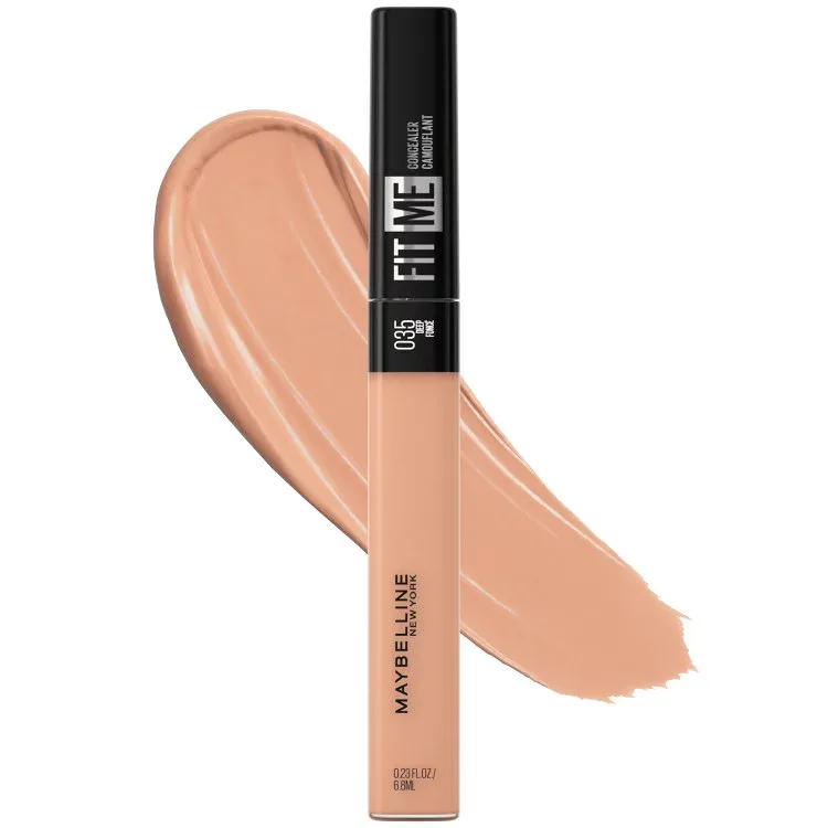 メイベリン フィットミー リキッドコンシーラー ディープ 約6.8mL Maybelline Fit Me Liquid Concealer Makeup, Natural Coverage, Oil Free, Deep, 0.23 fl oz 【お取り寄せ商品】