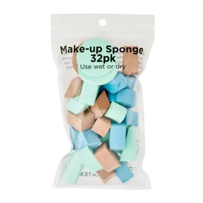 メイクアップスポンジ 32個入り Make-up Sponges, 32 Pack 【お取り寄せ商品】