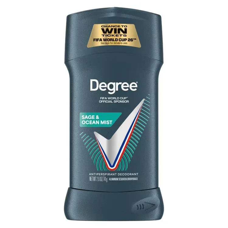 ディグリー メンズ デオドラントスティック セージ&オーシャンミスト 74g Degree Men Antiperspirant Deodorant Sage & Ocean Mist Antiperspirant, 2.6 oz 【お取り寄せ商品】