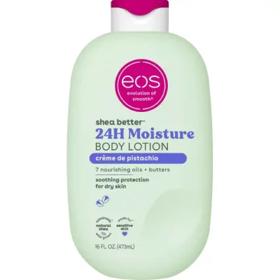 イオス シアベター ボディローション クレームドピスタチオ 473ml eos Shea Better Body Lotion- Creme de Pistachio, Soothes Dry Skin, 16 fl oz 【お取り寄せ商品】