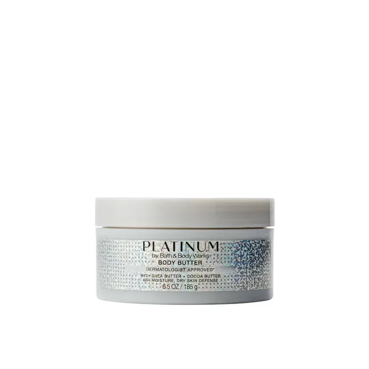 バス&ボディワークス プラチナム ボディバター 185g Bath & Body Works Platinum Body Butter 6.5 oz / 185 g 【お取り寄せ商品】
