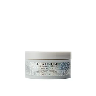 バス&ボディワークス プラチナム ボディバター 185g Bath & Body Works Platinum Body Butter 6.5 oz / 185 g 【お取り寄せ商品】
