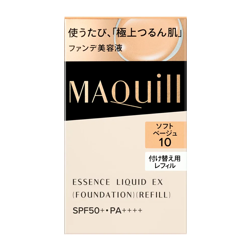 2025/2/21新商品メール便送料無料エッセンスリキッド EX ソフトベージュ10レフィル.美容液でメイクする、毛穴、色むらをカバー、1日中つけたての仕上がり、ノンコメドジェニック、アレルギーテスト済
