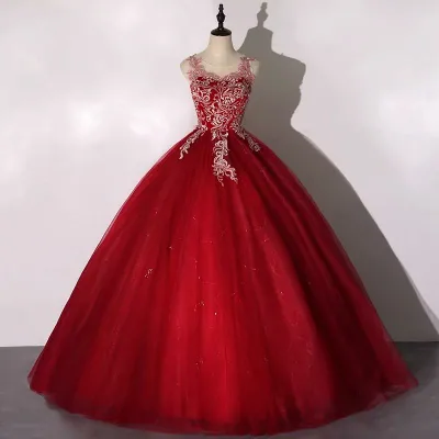ドレス レディース ロングドレス Aライン ボリューム袖 オフショルダー オフショルダー ハイウエスト 赤 カラードレス 演奏会 発表会 舞台衣装 ステージ衣装 コンサート 声楽 ピアノ