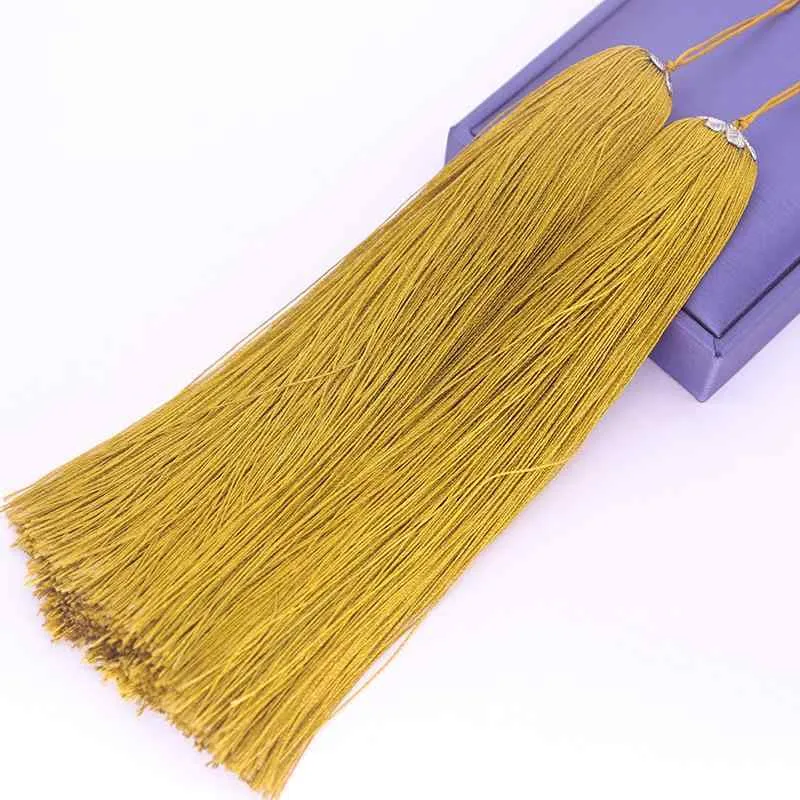 Keychain Accessory Parts Women's Tassel Fringe Craft Handmade Charm Decoration Material Agate Set of 2