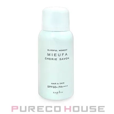 ナプラ ミーファ フレグランスUVスプレー (日やけ止め) SPF50+・PA++++ 80g #シェリーサボン