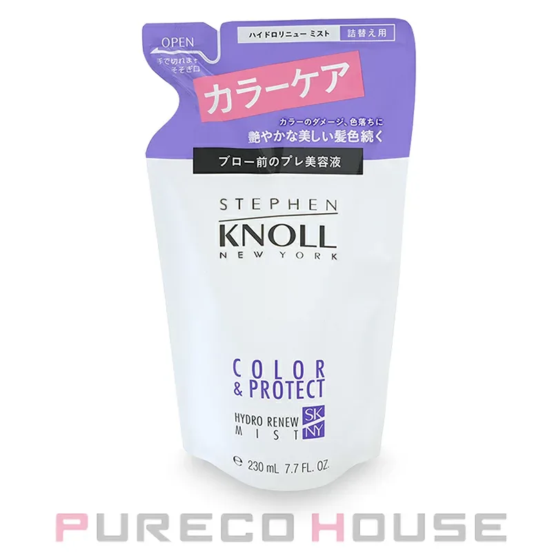 コーセー スティーブンノル ハイドロリニュー ミスト カラープロテクト (洗い流さないヘアトリートメント) 230ml レフィル