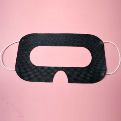 VR体験 衛生布 使い捨て 不織布 防汗 汚れ防止 アイマスク VRゴーグル用 100枚入り 白黒 男女兼用 イベント 展示会 家庭用 清潔 快適 交換簡単 安心 便利 まとめ買い