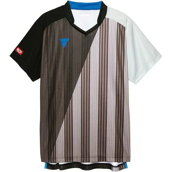 VICTAS(ヴィクタス) VICTAS V‐GS053 ユニセックス ゲームシャツ 31466 BK(ブラック) 2XL
