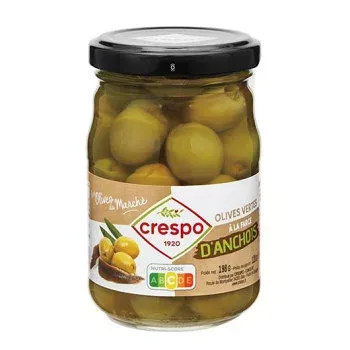 クレスポ スタッフドオリーブ アンチョビ(ビン) 120g 12個セット 072006