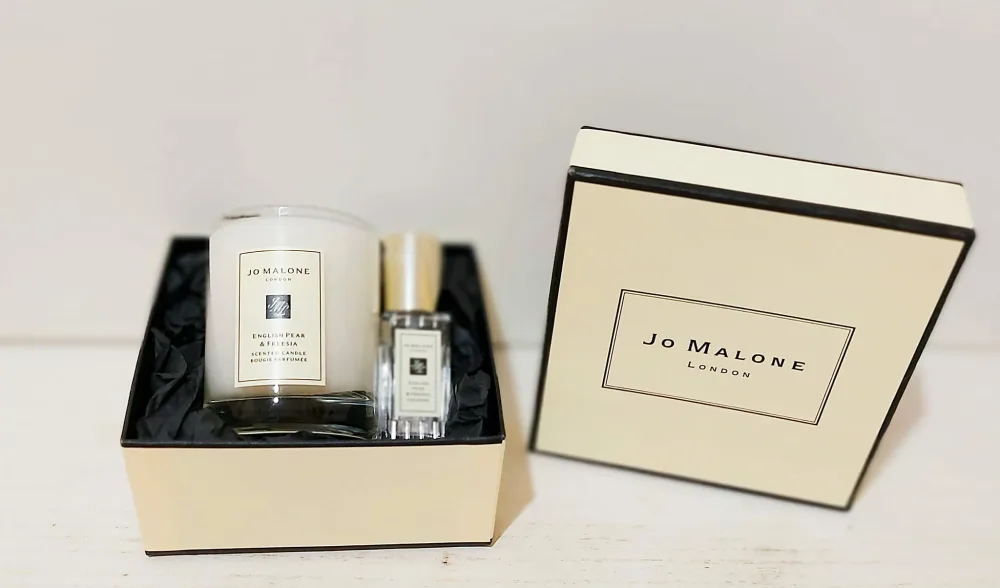 ジョーマローン 限定ミニセット 2P ギフトボックス付き Jo MALONE キャンドル ライムバジルマンダリン&ワイルドブルーベリー