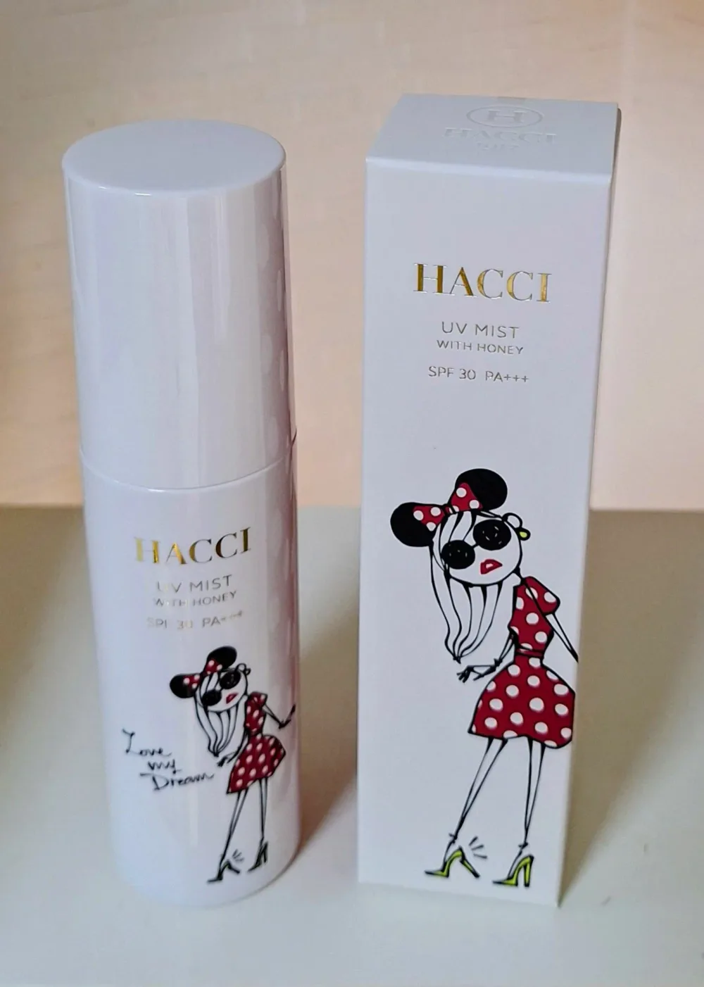 HACCI (ハッチ) 日焼け止めミスト DI 【ディズニー】(シーズン限定) 80ml 母の日 バースデー ギフト