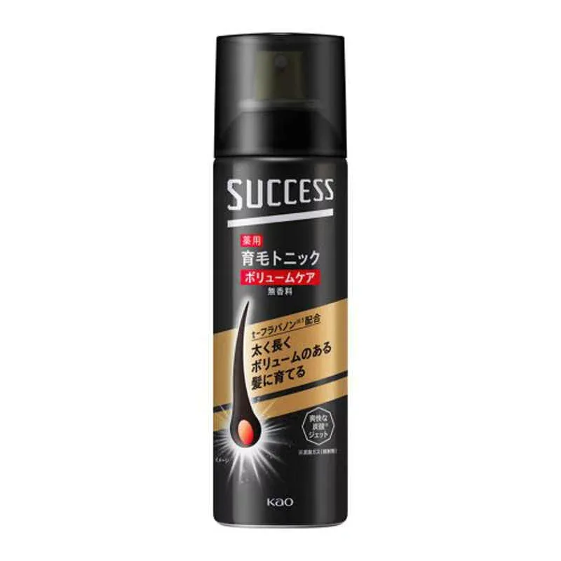 花王 サクセス 薬用育毛トニック ボリュームケア 無香料 180g