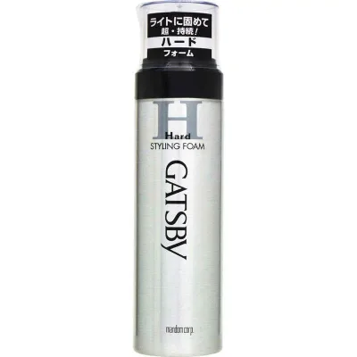 マンダム GATSBY(ギャツビー) スタイリングフォームハード(185g) 〔スタイリング剤〕