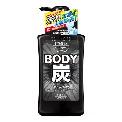 コーセーコスメポート メンズソフティモ ボディソープ 炭 シトラスミントの香り 550ml
