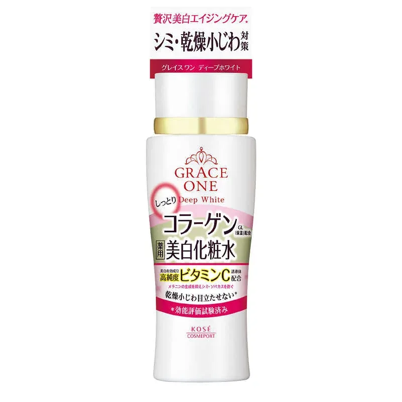 コーセーコスメポート GRACE ONE (グレイスワン) ディープホワイトローションしっとり180ml 化粧水
