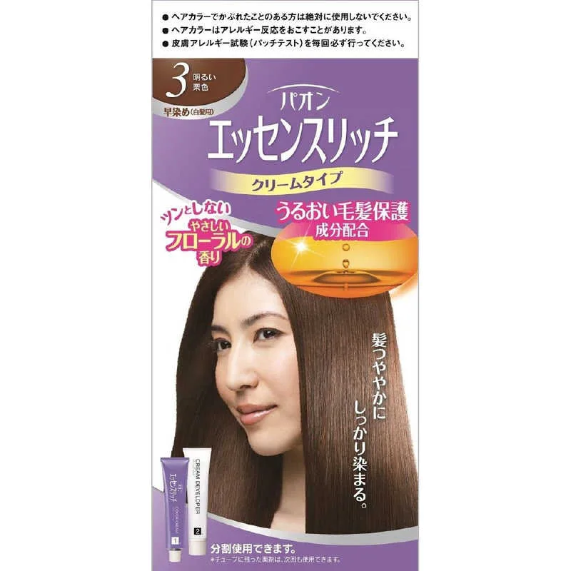 シュワルツコフヘンケル パオン エッセンスリッチ クリームタイプ 3 明るい栗色