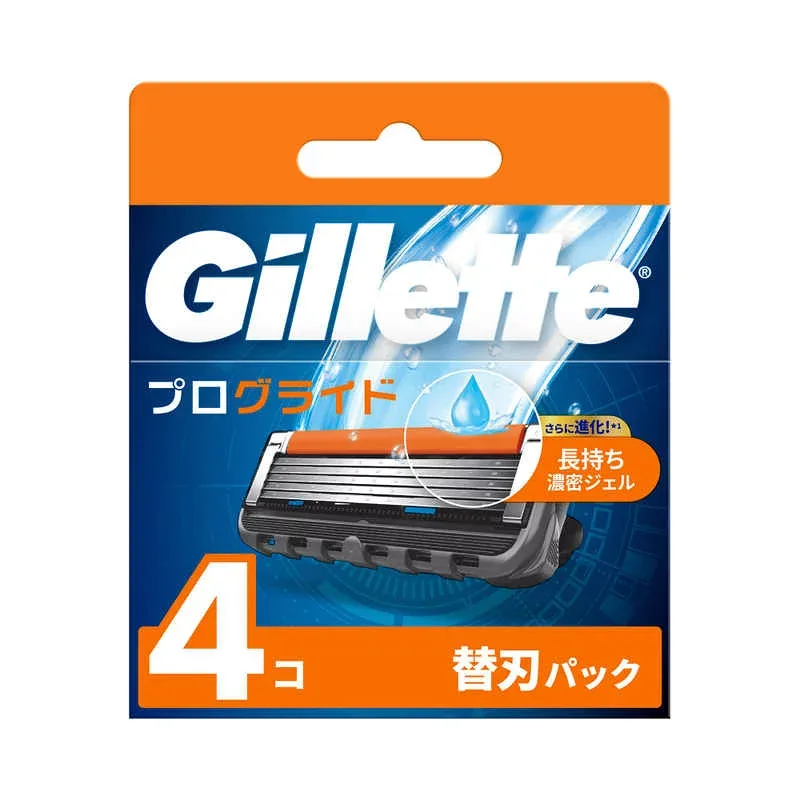 ジレット Gillette(ジレット)プログライドマニュアル替刃4個入