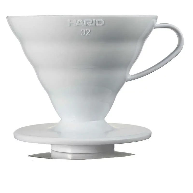 ハリオ V60透過ドリッパー02 ホワイト HARIO VDR02W
