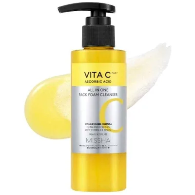 MISSHA ミシャ ビタシープラス 泡マスク洗顔 140ml