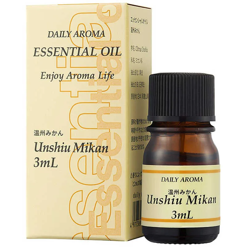 デイリーアロマジャパン エッセンシャルオイルミニ 温州みかん 3ML デイリーアロマ エッセンシャルオイルミニウンシュウミカン