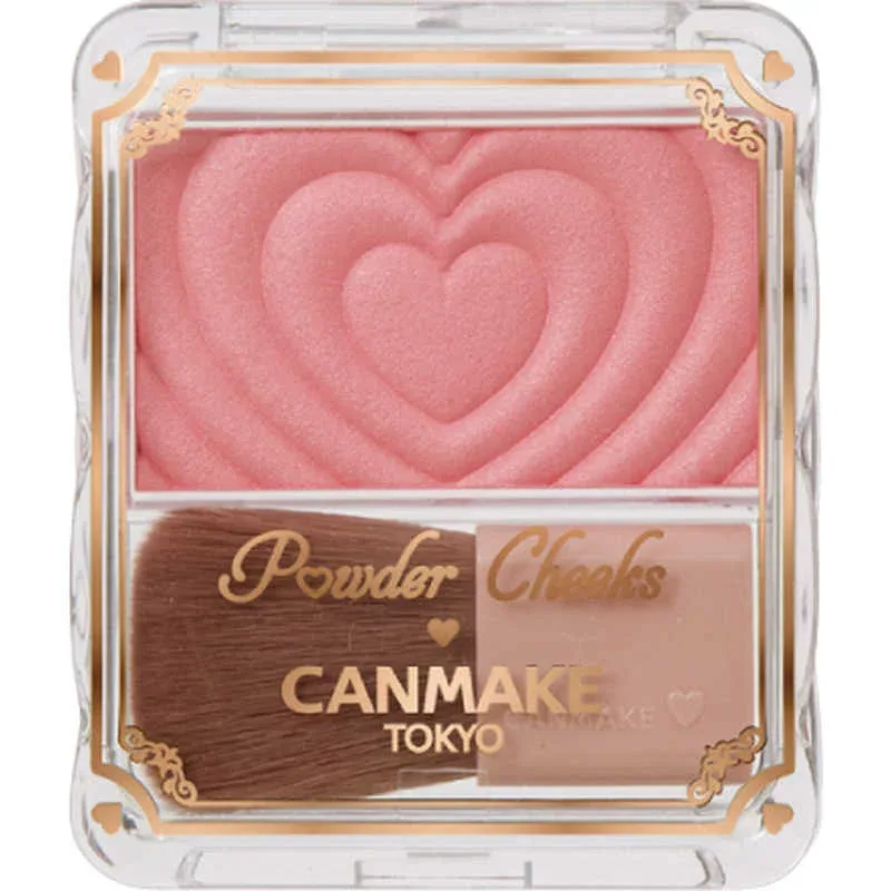 キャンメイク CANMAKE パウダーチークス P01 パワフルピンク (1.8g)