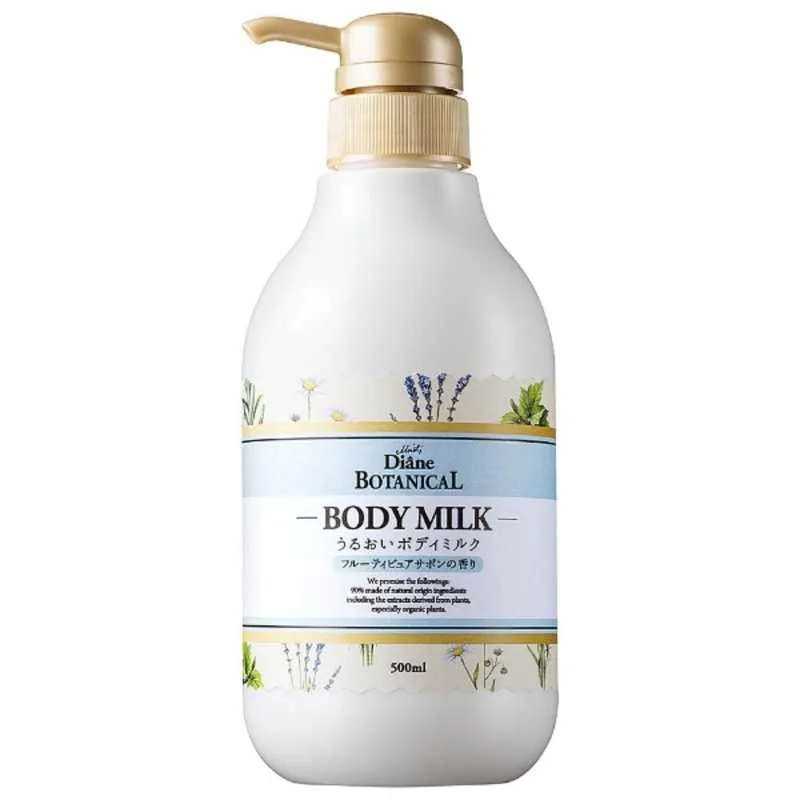 ネイチャーラボ モイストダイアン ボタニカル ボディミルク フルーティピュアサボン大容量 500ml